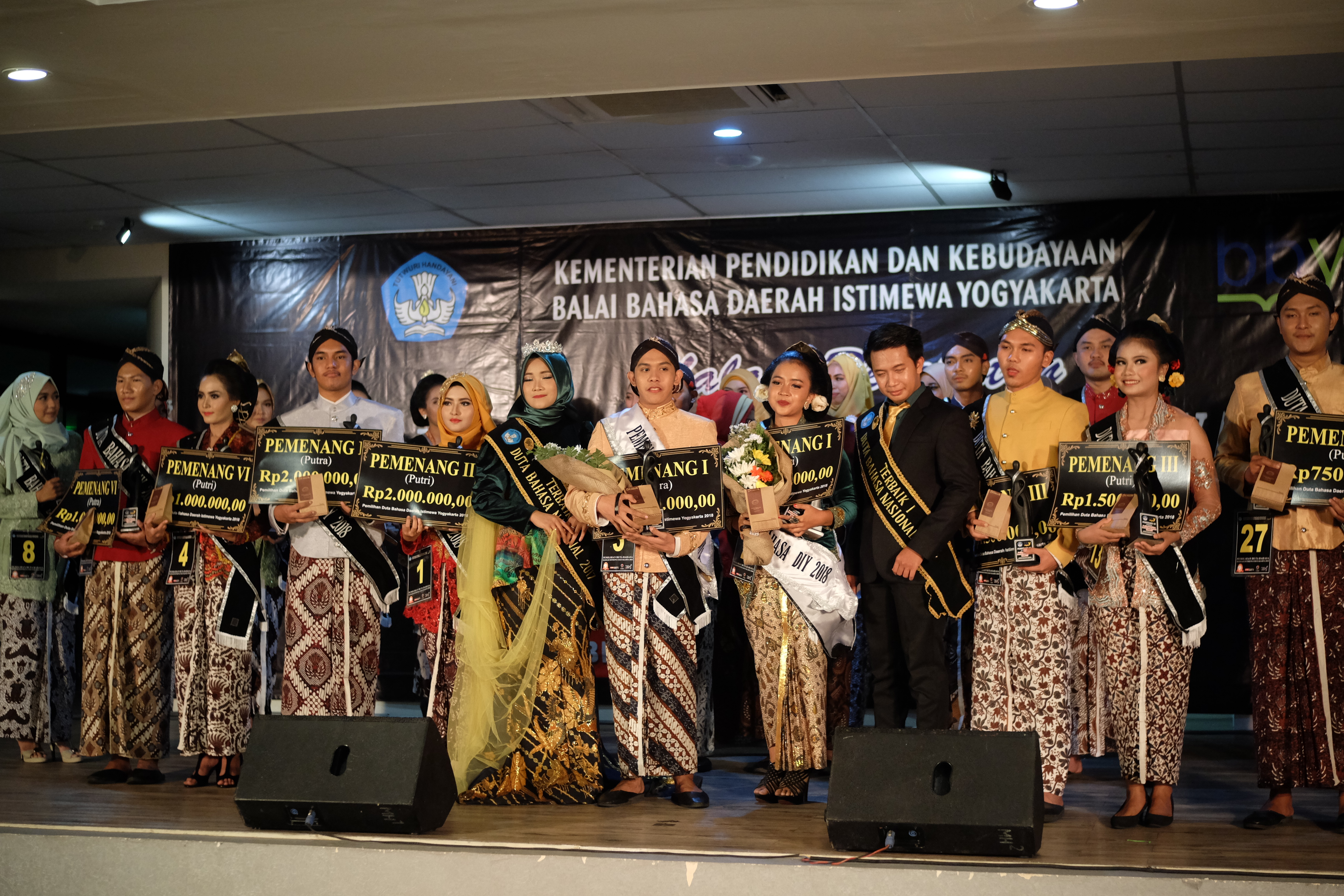Foto Pemilihan Duta Bahasa DIY 2018