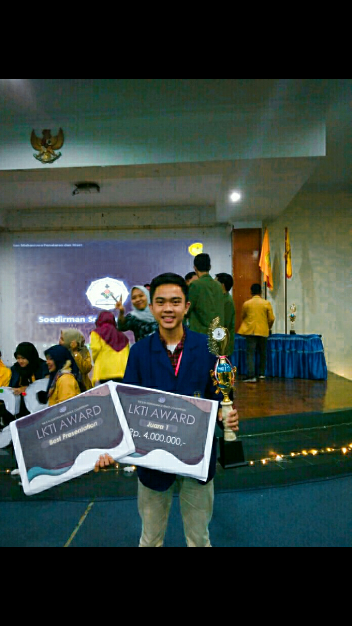 Foto Lomba Karya Tulis Ilmiah Nasional the 8th Sudirman science competition 2019 