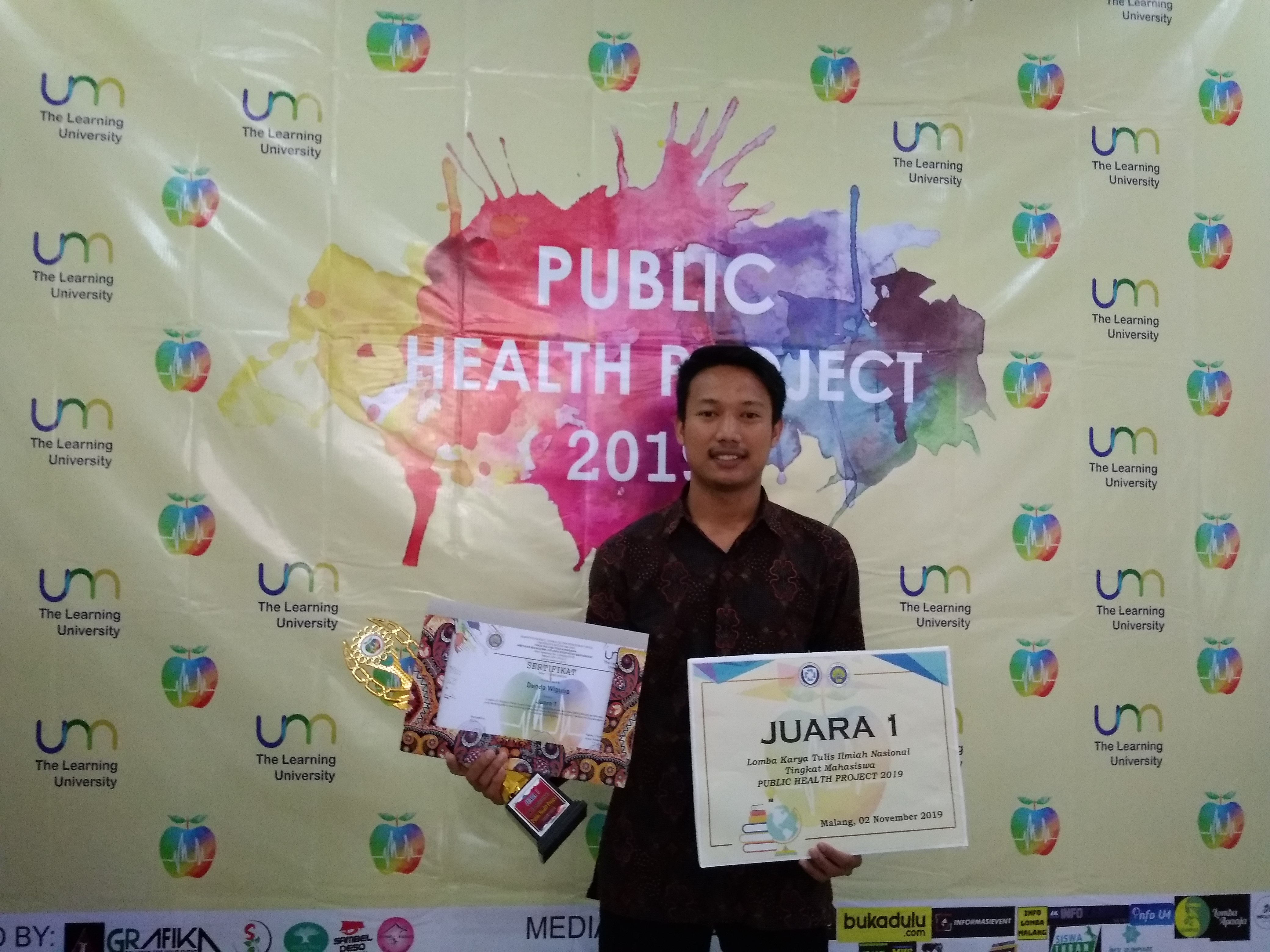 Foto Lomba LKTI Nasional Public Health Project 2019 tingkat Mahasiswa/i dan Siswa SMA/Sederajat se-Indonesia 