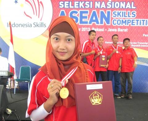 Foto Seleksi Nasional Calon Kompetitor ASEAN SKILLS COMPETITION (ASC) X Jakarta, Indonesia 2013