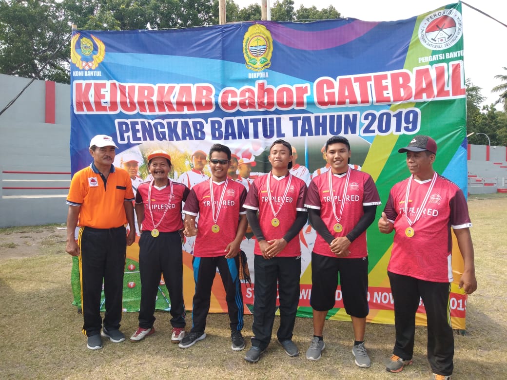 Foto Kejuaraan Kabupaten Gateball tahun 2019 Kabupaten Bantul