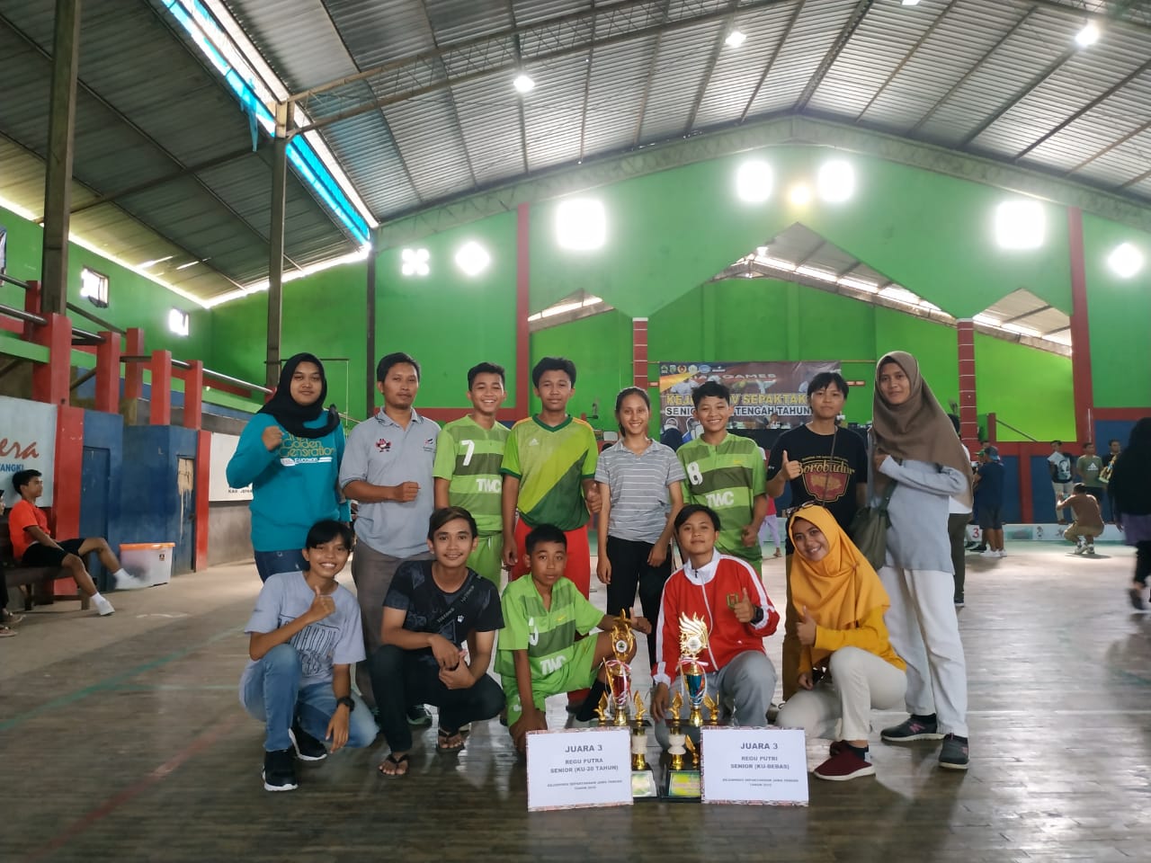 Foto Kejuaraan Sepak Takraw Senior (KU-Bebas) Jawa Tengah Tahun 2019