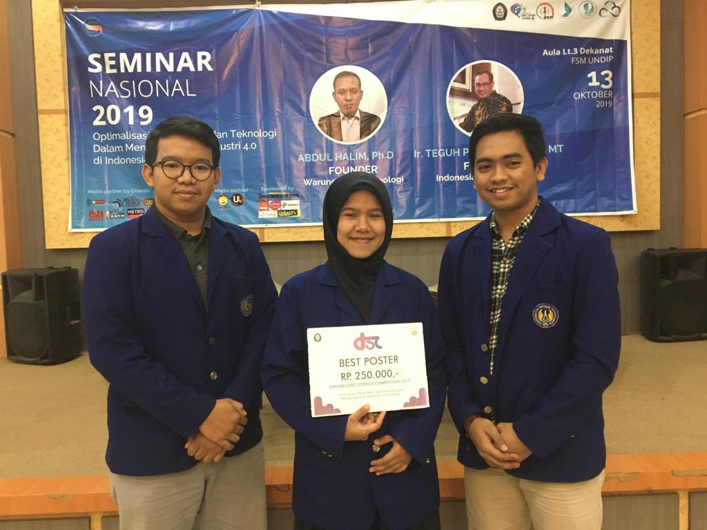 Foto Lomba Karya Tulis Ilmiah Nasional Diponegoro Science Competition Tahun 2019 di Universitas Diponegoro