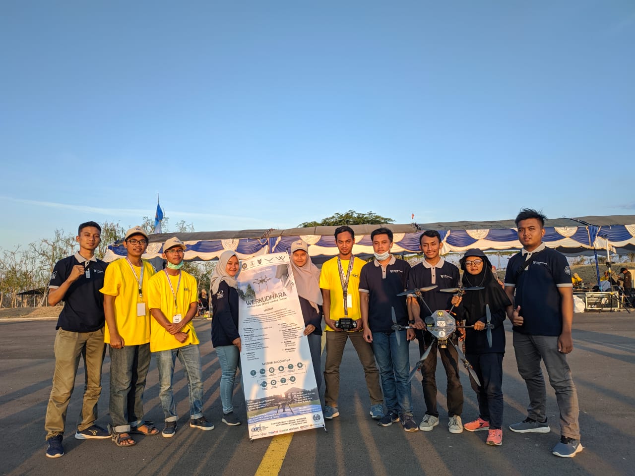 Foto Kontes Robot Terbang Indonesia (KRTI) 2019