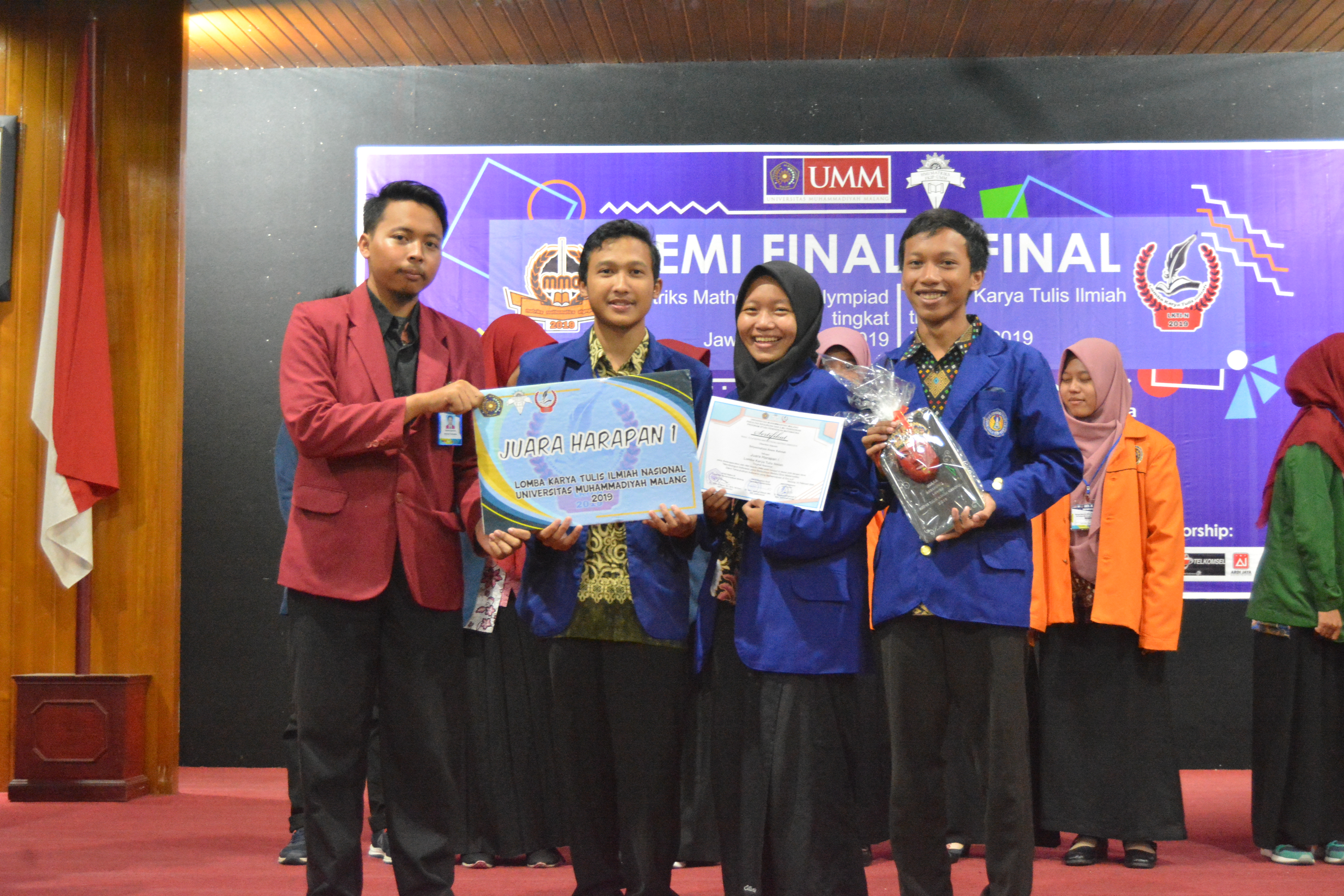 Foto Lomba Karya Tulis Ilmiah Nasional HMJ Matriks Universitas Muhammadiyah Malang Tahun 2019