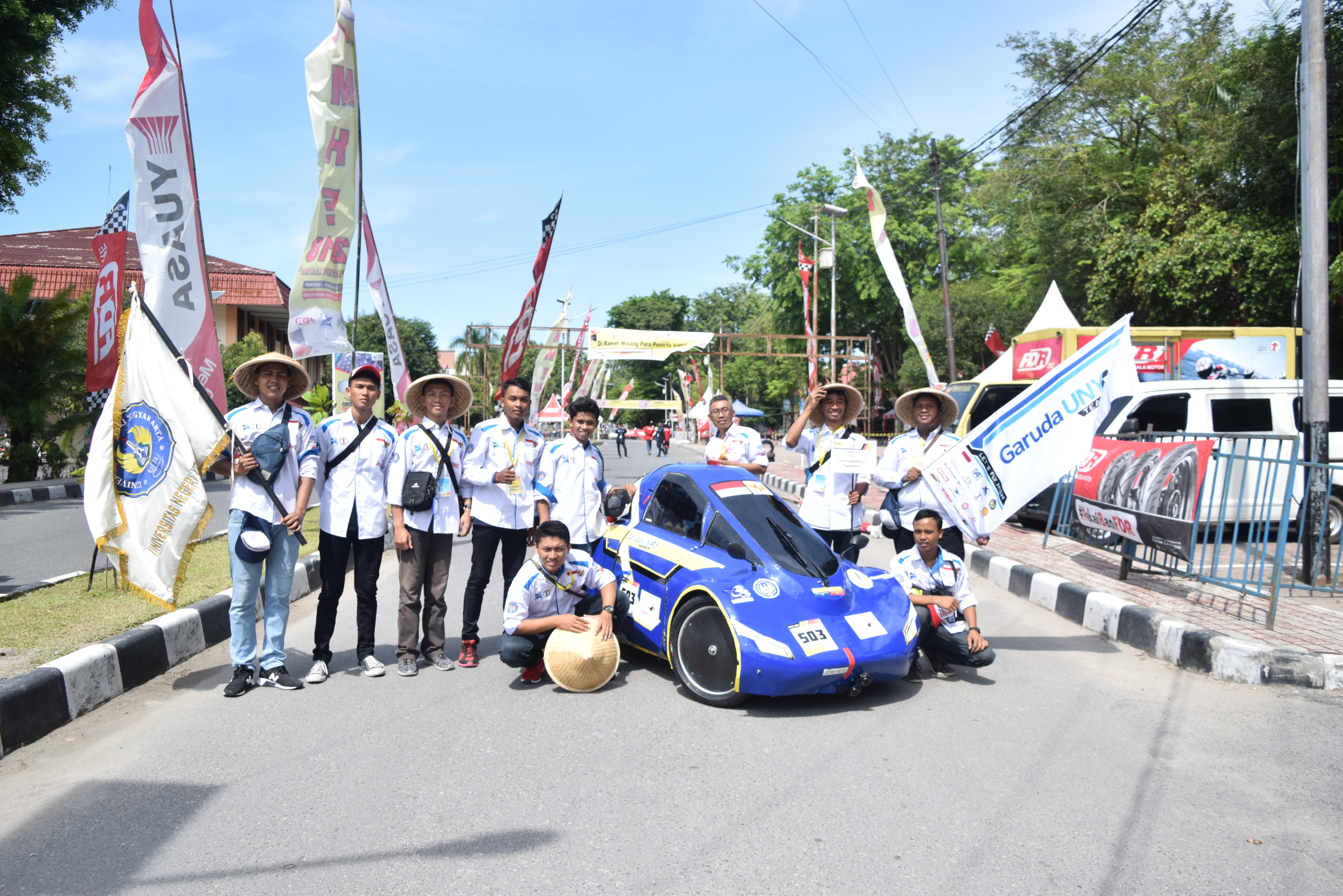 Foto Kontes Mobil Hemat Energi Indoinesia 2018