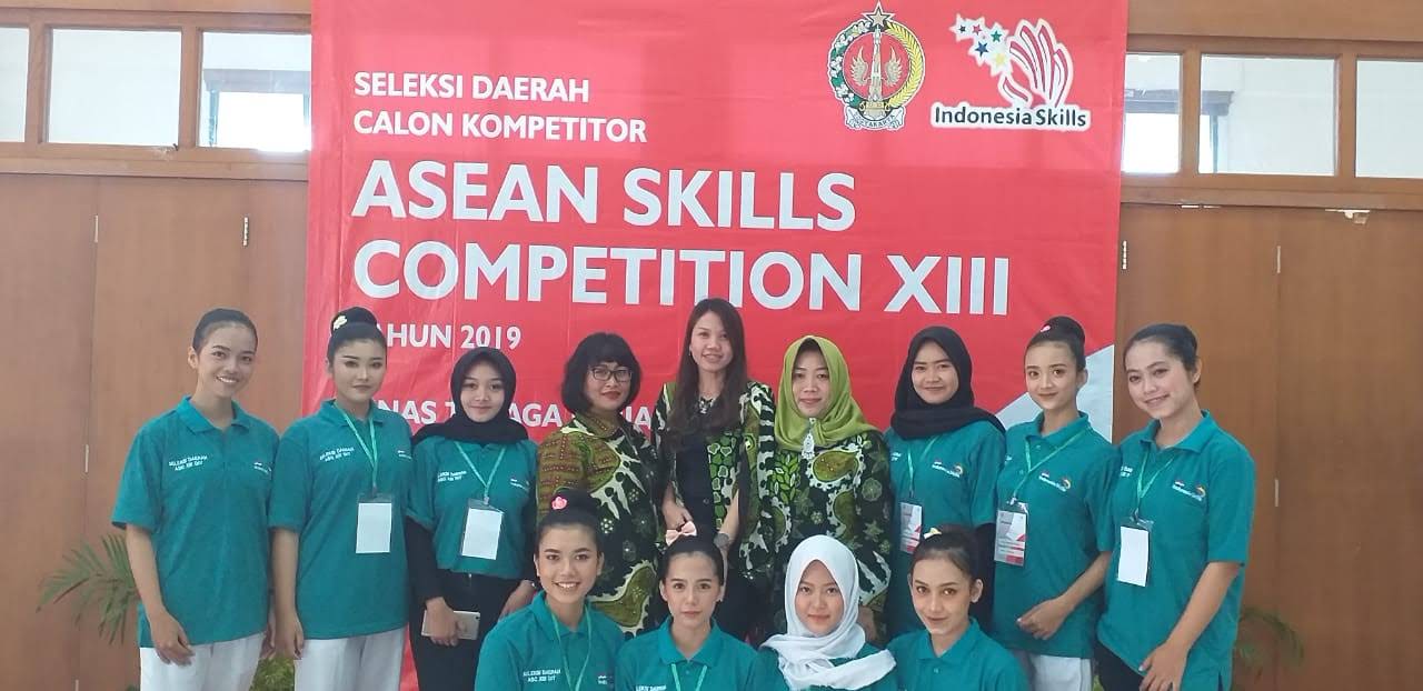 Foto Seleksi Daerah ASEAN Skills Competition XIII Kejuruan Beauty Therapy