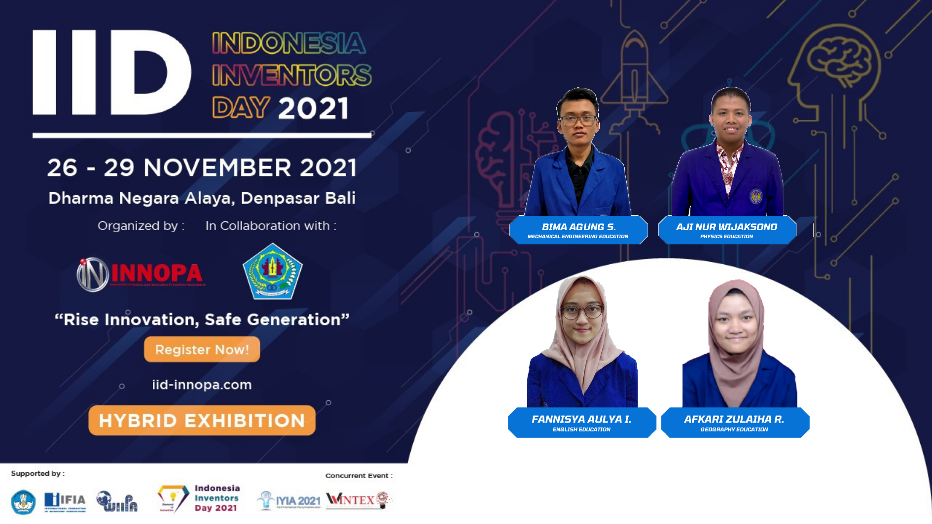Foto Lomba World Invention and Technology Expo (WINTEX) 2021