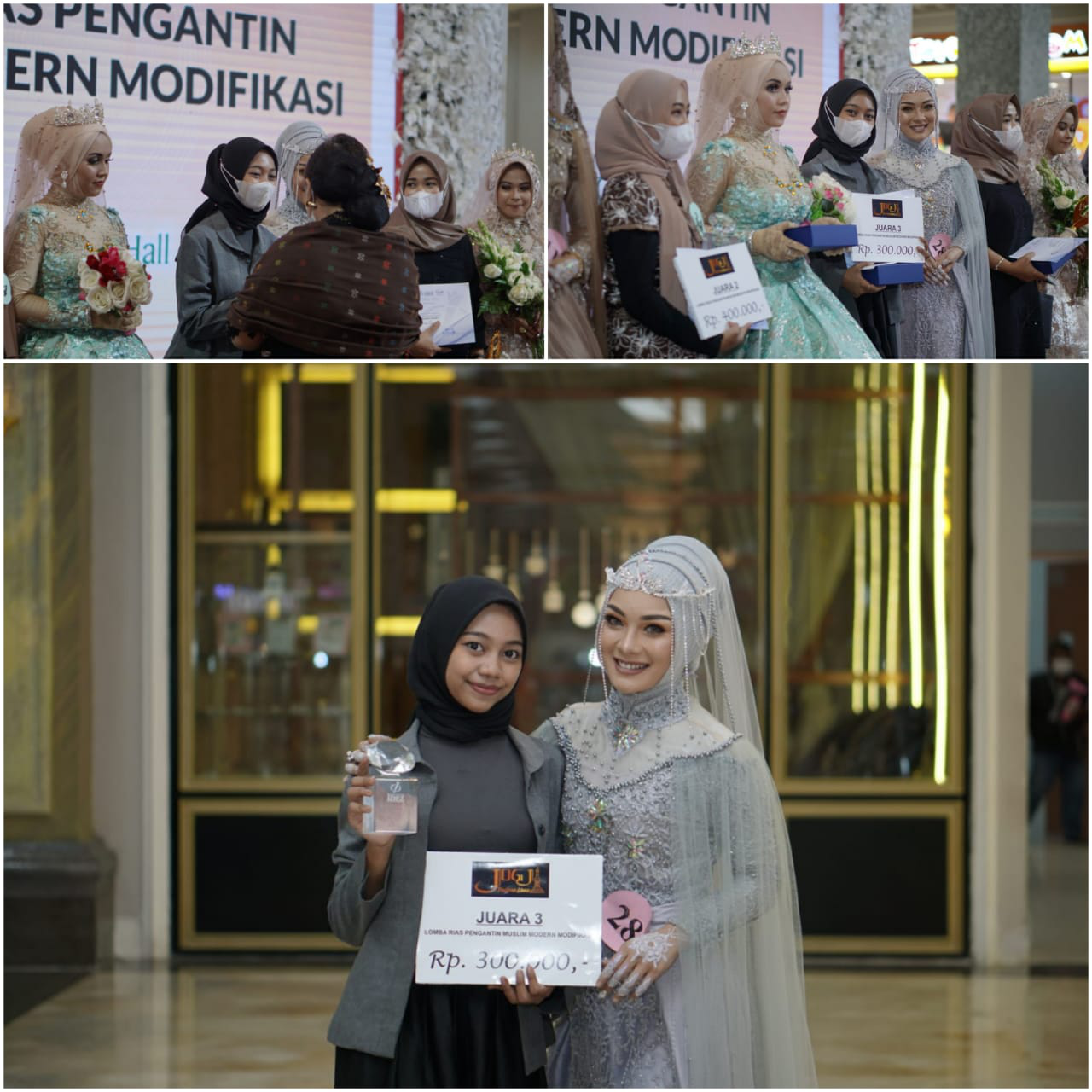 Foto Lomba Rias Pengantin Muslim Modern Modifikasi (Jogja Festival Show 2021)