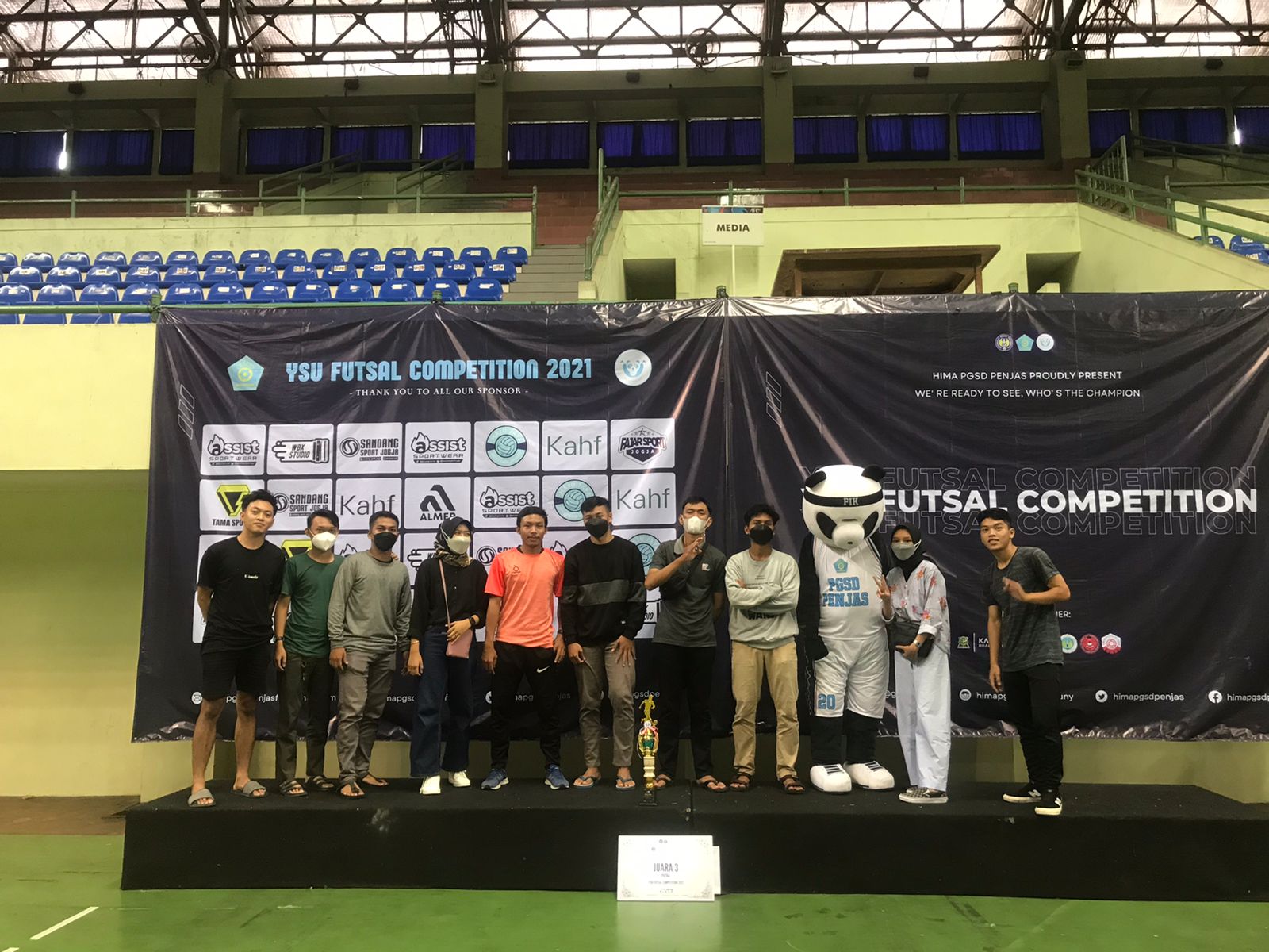 Foto yogyakarta state university futsal competition 2021