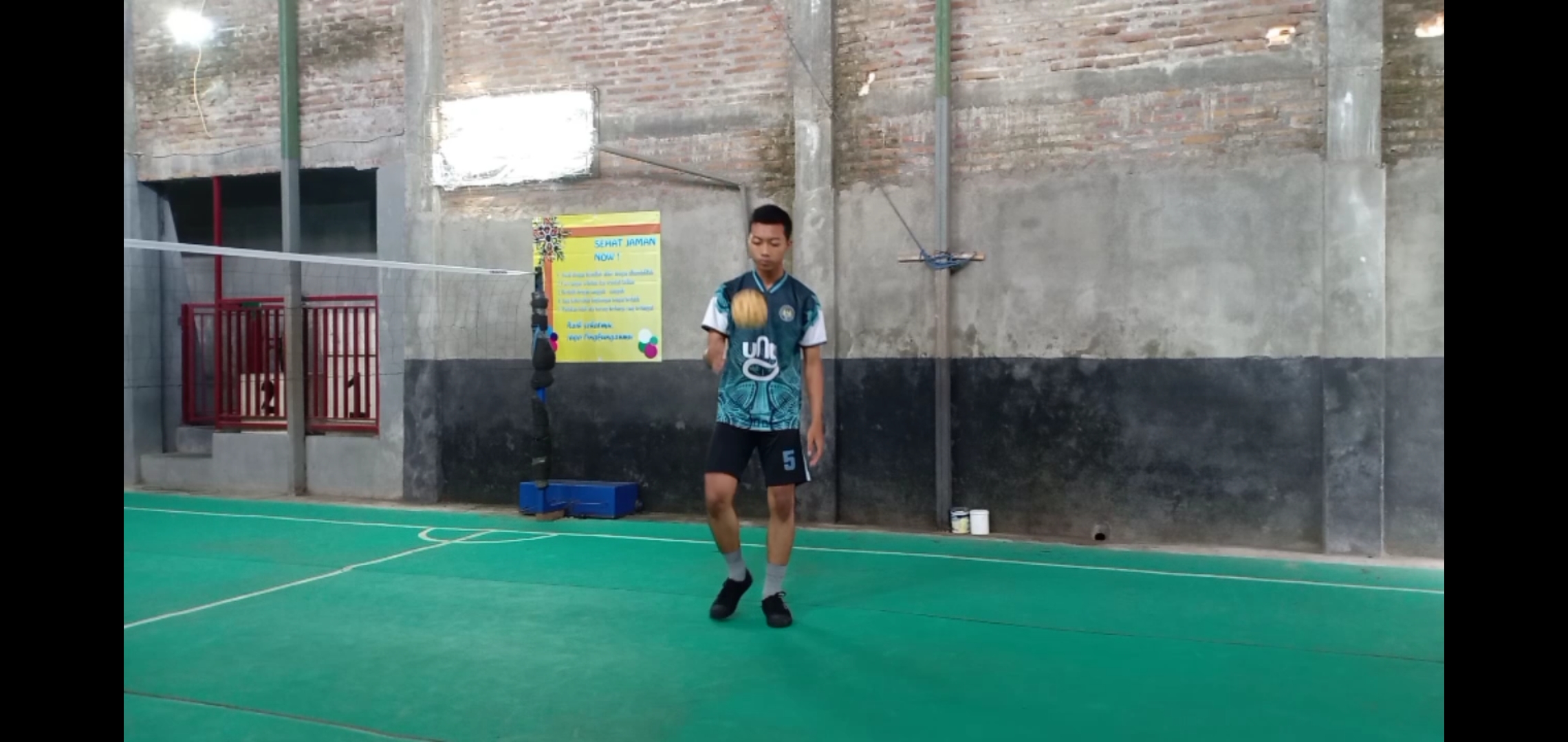 Foto Lomba Freestyle sepak takraw virtual se-Jawa tahun 2021