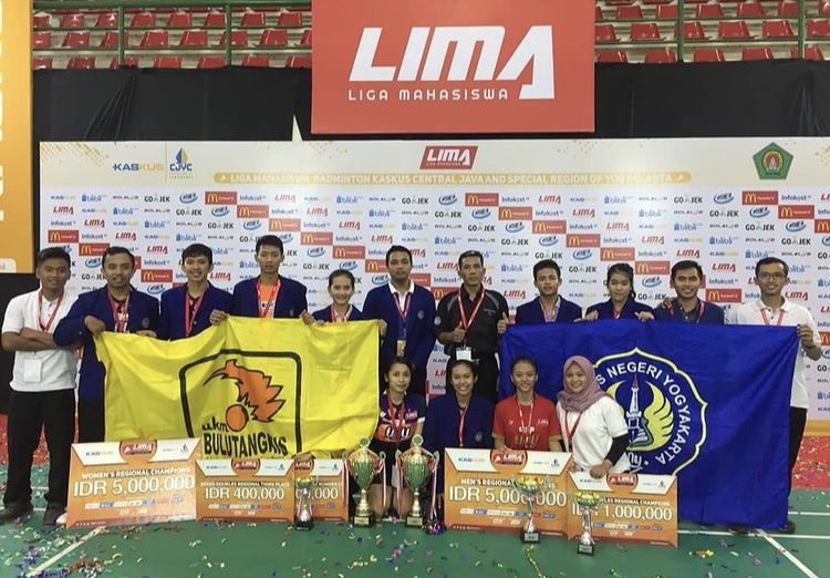 Foto Liga Mahasiswa Badminton 2018 