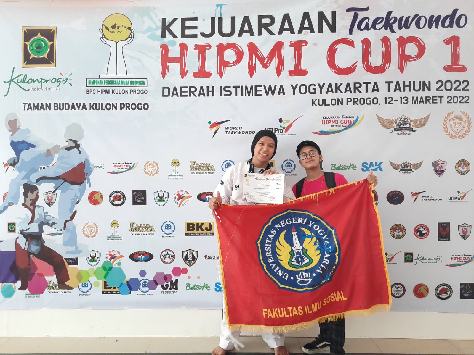 Foto Kejuaraan Invitasi Taekwondo HIPMI Cup 1 DIY Tahun 2022