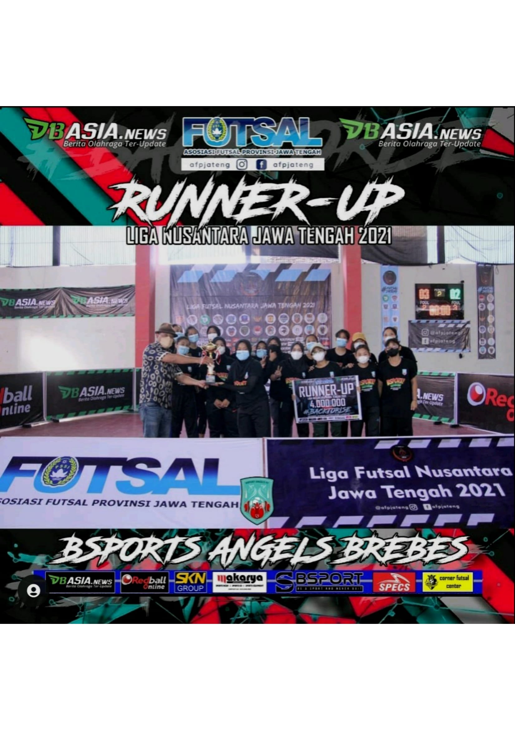 Foto Liga Nusantara Jawa Tengah Futsal Putri Tahun 2021