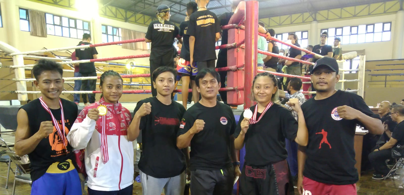 Foto Selekda Kickboxing Eksebisi PON Papua 2021