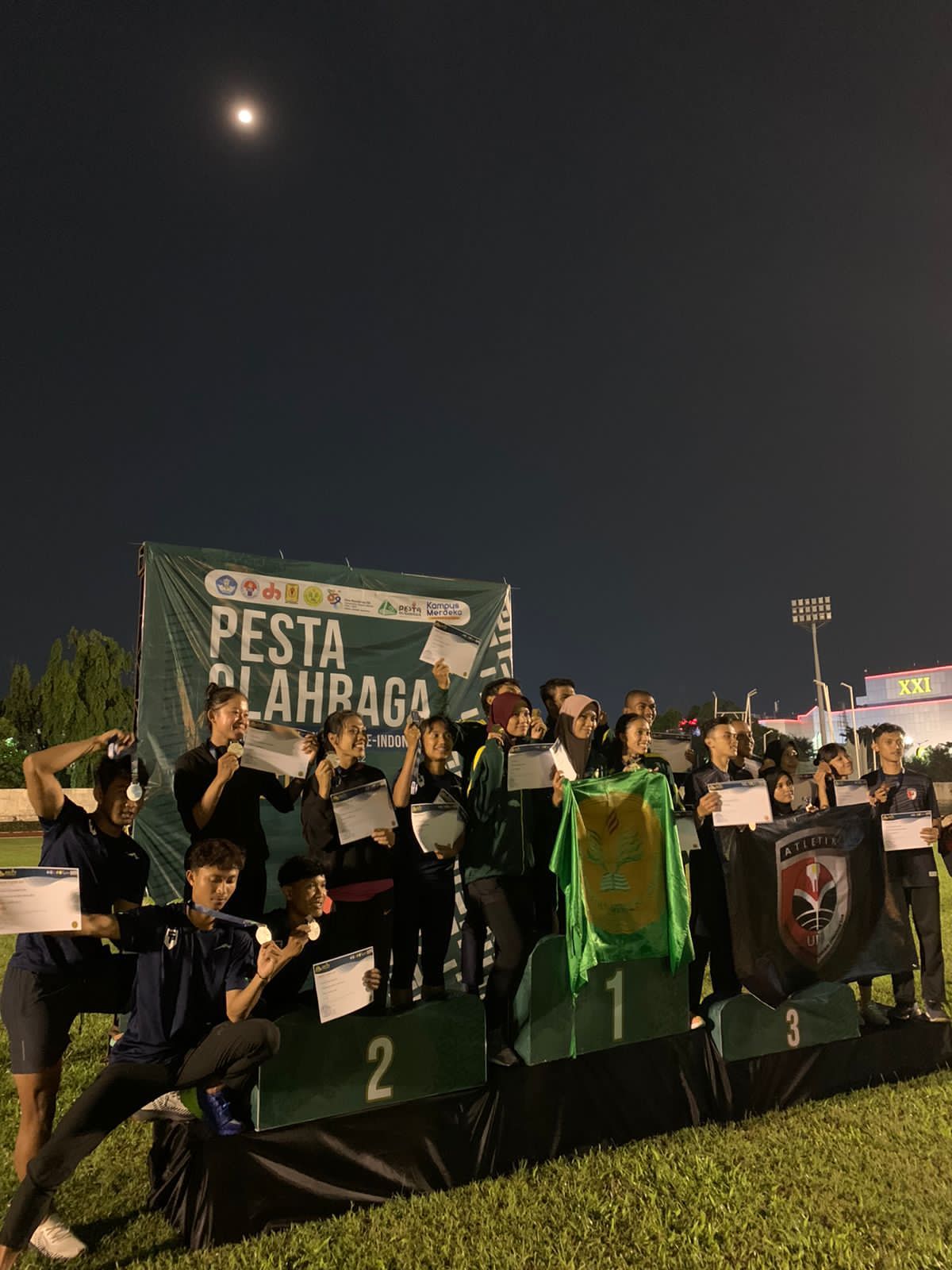 Foto Kejuaraan Atletik Pesta Olahraga Antar Perguruan Tinggi Se-Indonesia Dies Natalis UNJ ke-58
