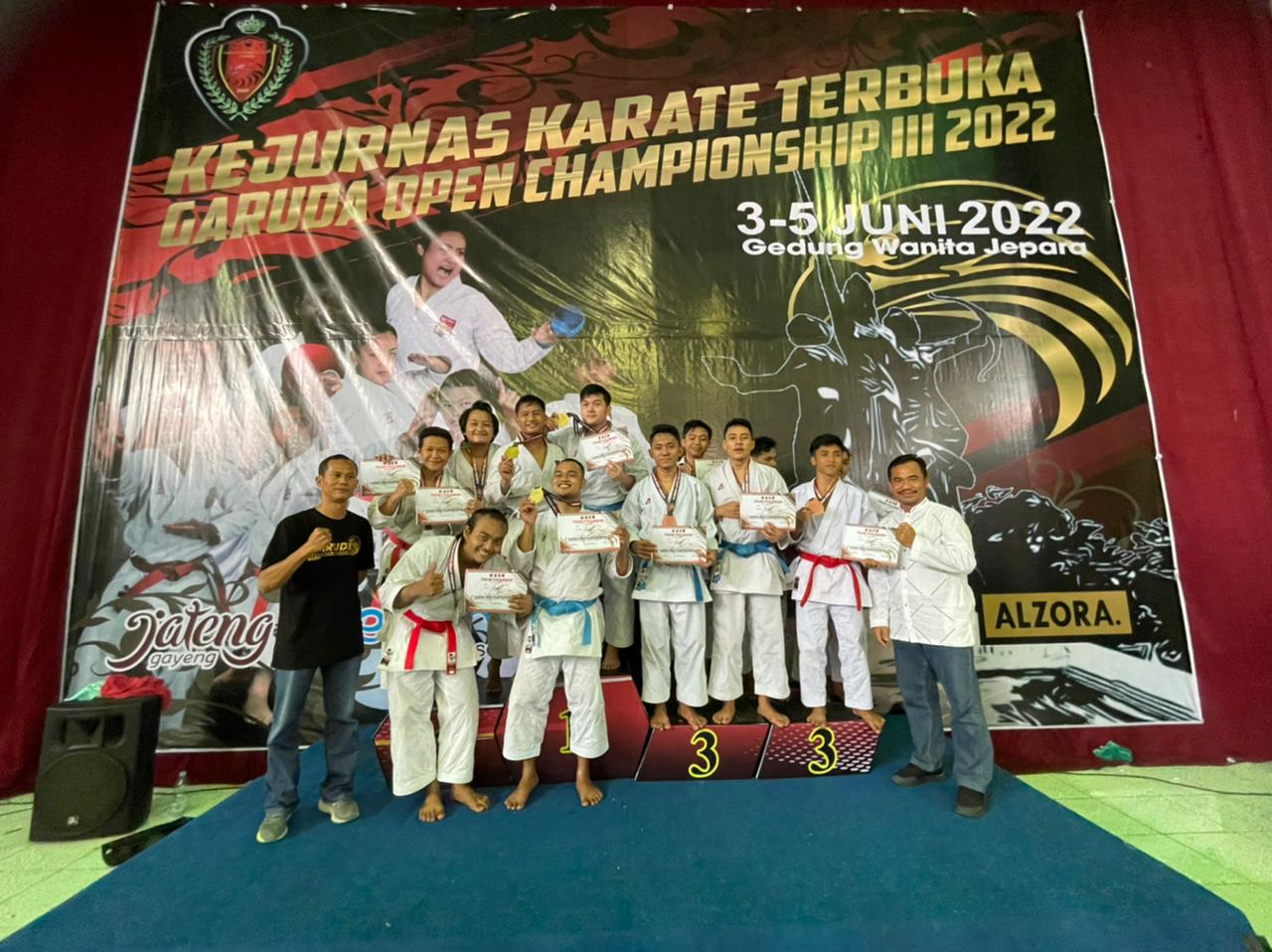 Foto Kejuaraan Nasional Karate Garuda Open Championship III 2022