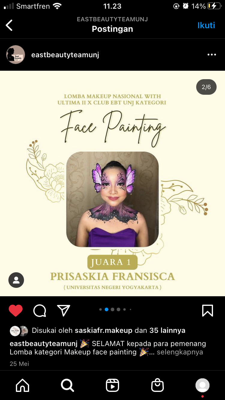Foto Lomba Make Up Face Painting Nasional 2022