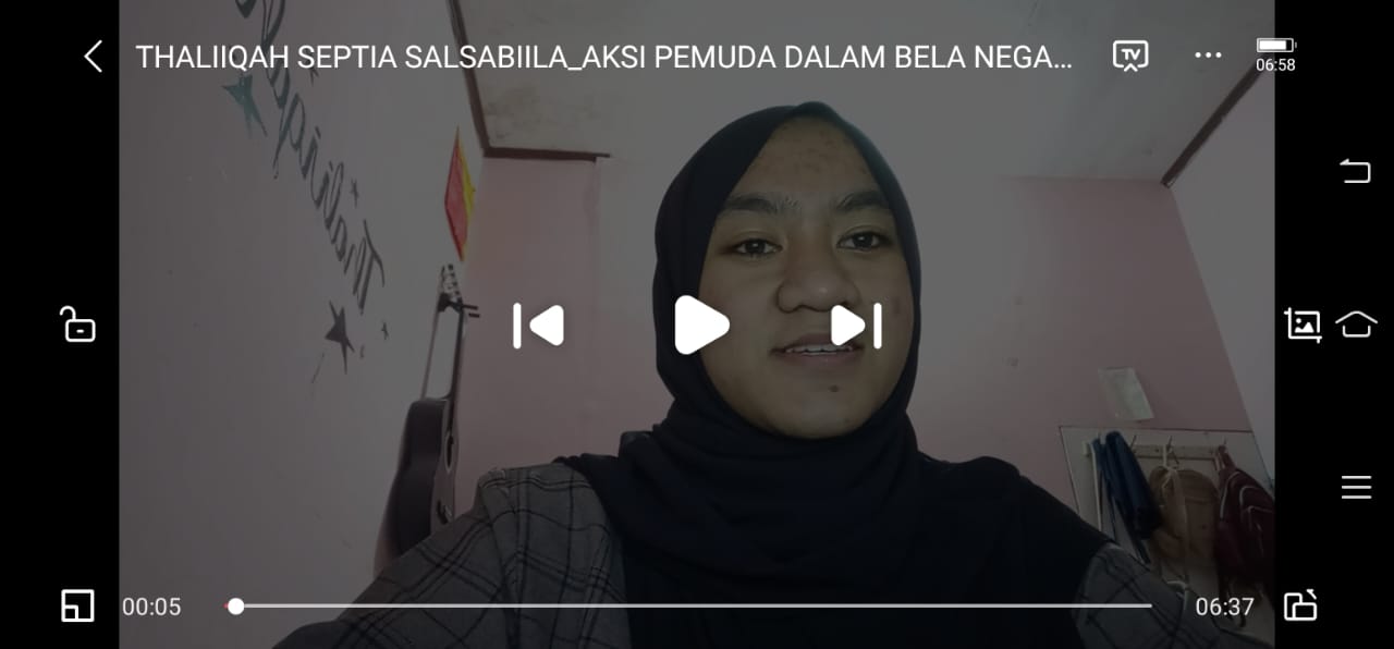 Foto Lomba Essay dan Pidato Kebangsaan antar Mahasiswa se-Indonesia Tahun 2021 yang diselenggarakan dalam rangka Peringatan HUT Menwa Pasopati UNY ke-43 