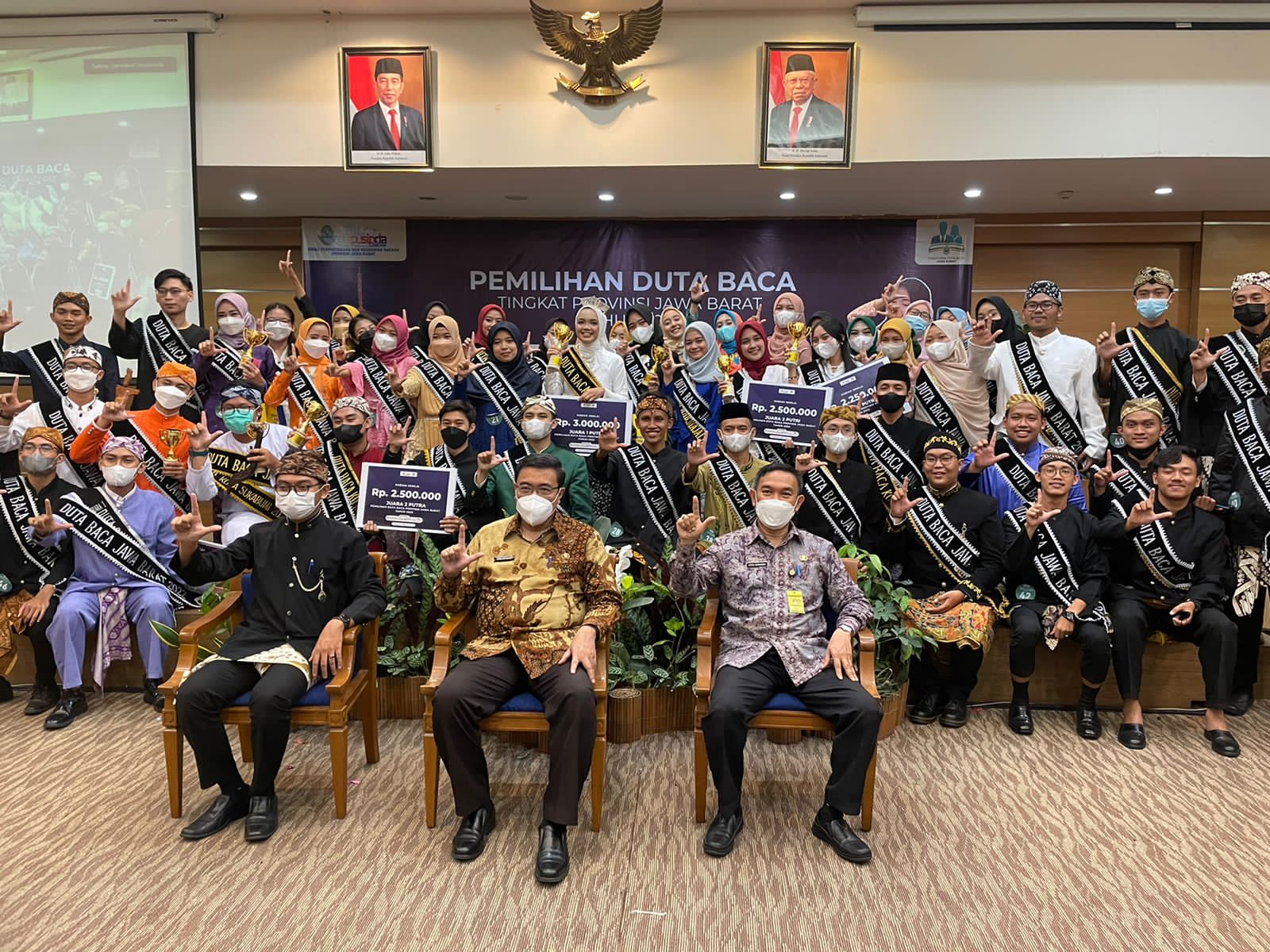 Foto Pemilihan Duta Baca Jawa Barat 2022