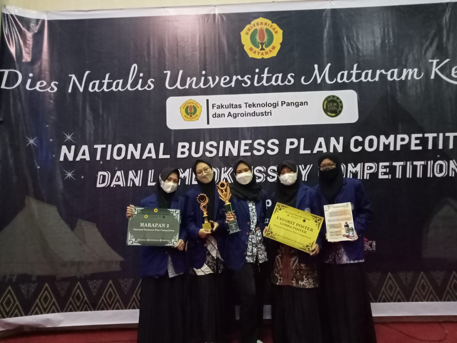 Foto National Bussines Plan Competition dan Lombok Essay Competition 2022