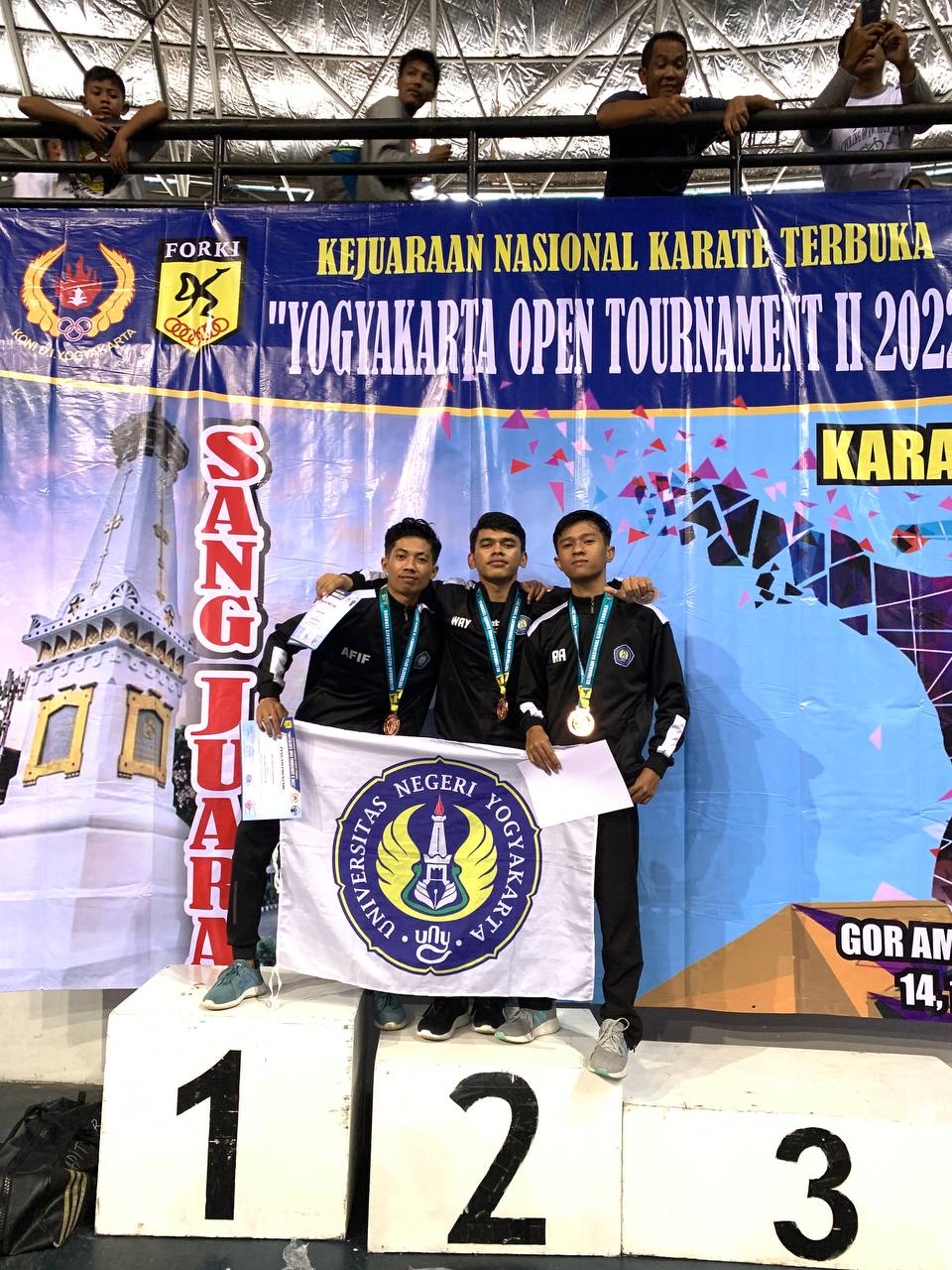 Foto Kejuaraan Nasional Karate “ YOGYAKARTA OPEN TOURNAMENT II 2022”