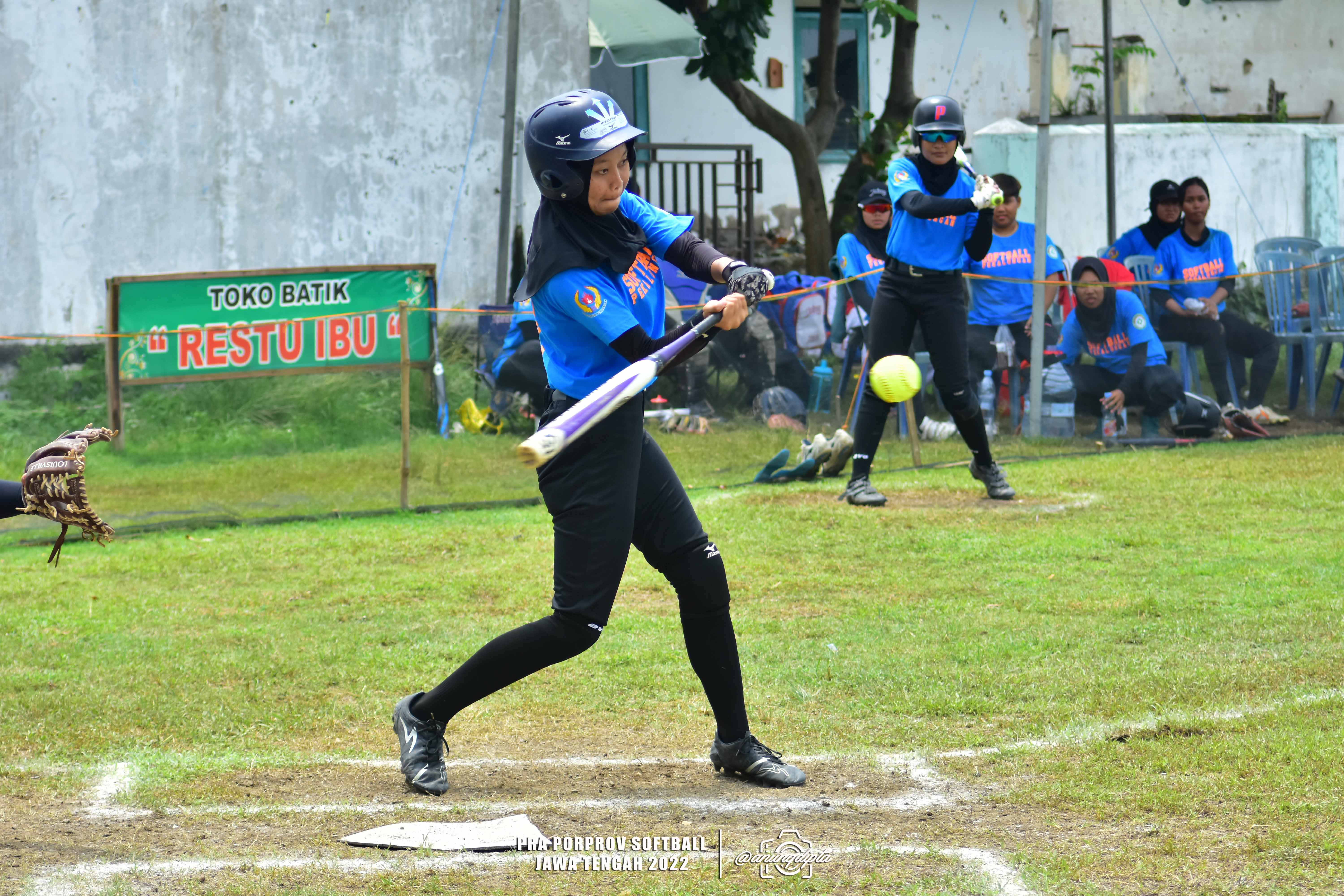 Foto Pra Porprov Softball Jawa Tengah