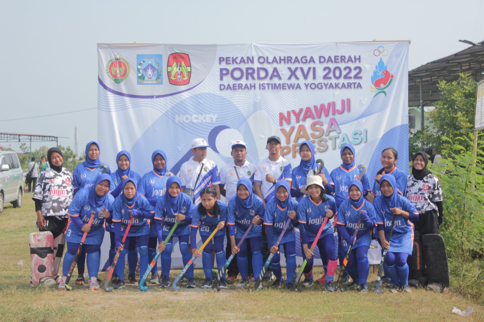 Foto Pekan Olahraga Daerah XVI 2022 Daerah Istimewa Yogyakarta Cabor Hockey
