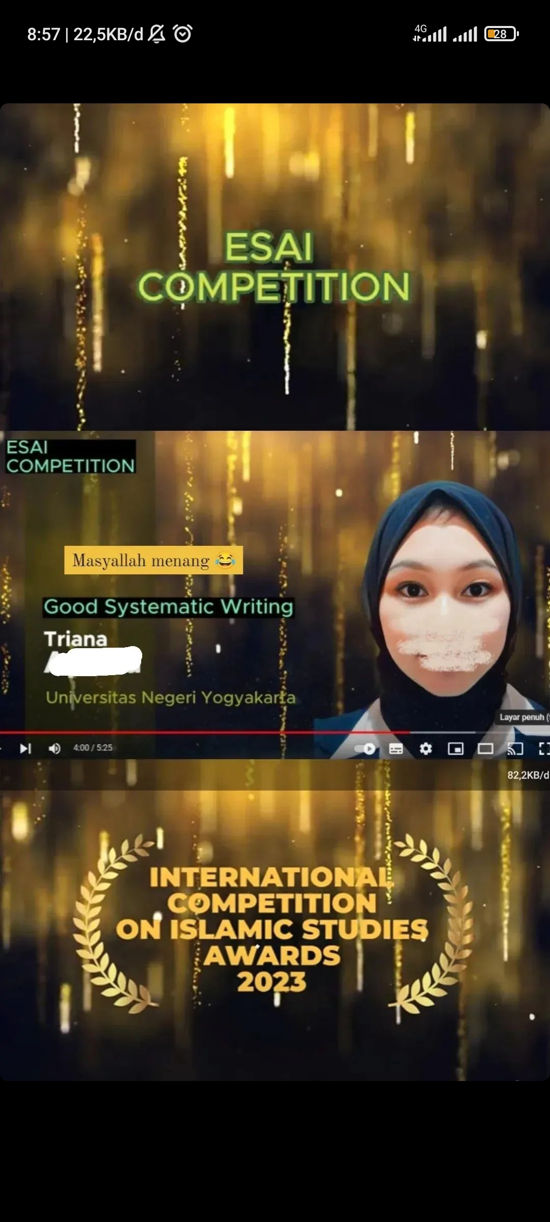 Foto Kompetisi internasional pembelajaran islam