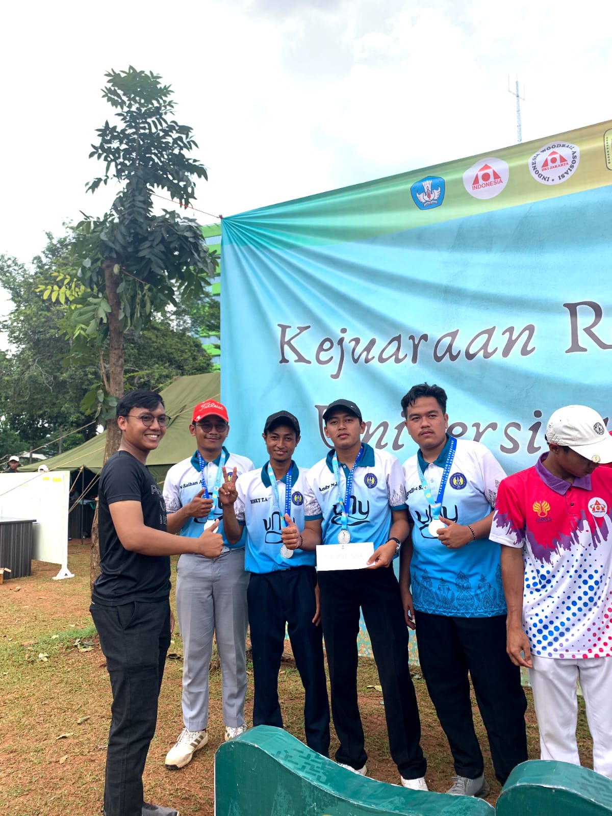 Foto Kejuaraan Nasional Woodball Antar Perguruan Tinggi Se-Indonesia Rektor Cup XXXII UKO Mahasiswa UNJ Tahun 2022