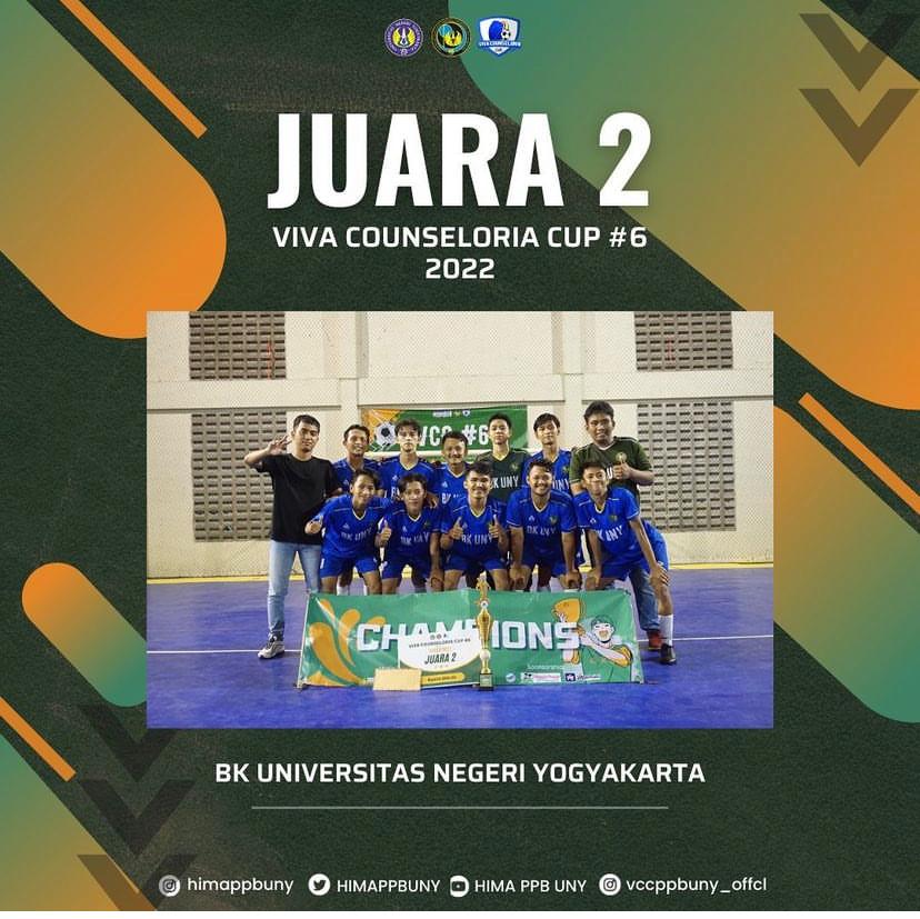 Foto Kejuaraan Futsal antar Mahasiswa Prodi Bk se- DIY dan Jawa Tengah ke-6 Tahun 2022