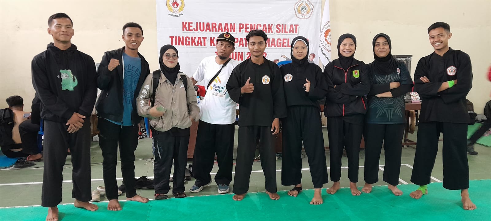 Foto Kejuaraan Pencak Silat Tingkat Kabupaten Magelang (KEJURKAB) tahun 2022