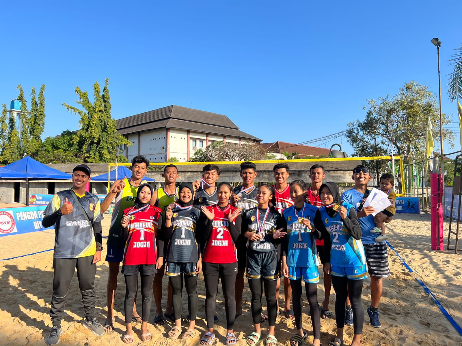 Foto Kejuaraan Daerah DIY Junior Bola Voli Pasir 2023
