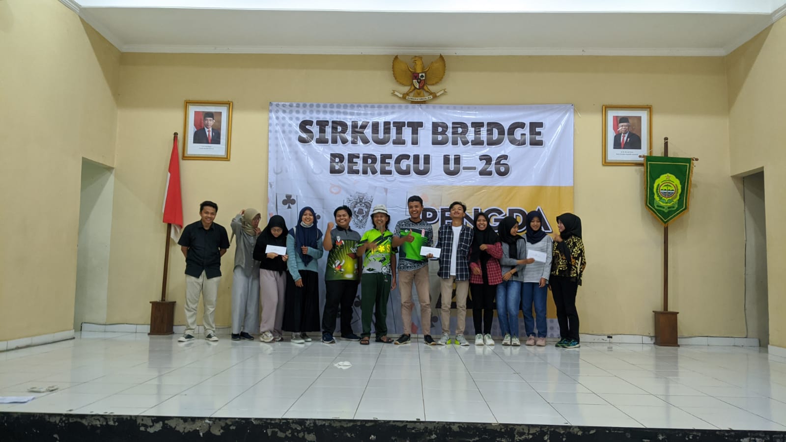 Foto Sirkuit Bridge Beregu U-26 se - D.I. Yogyakarta