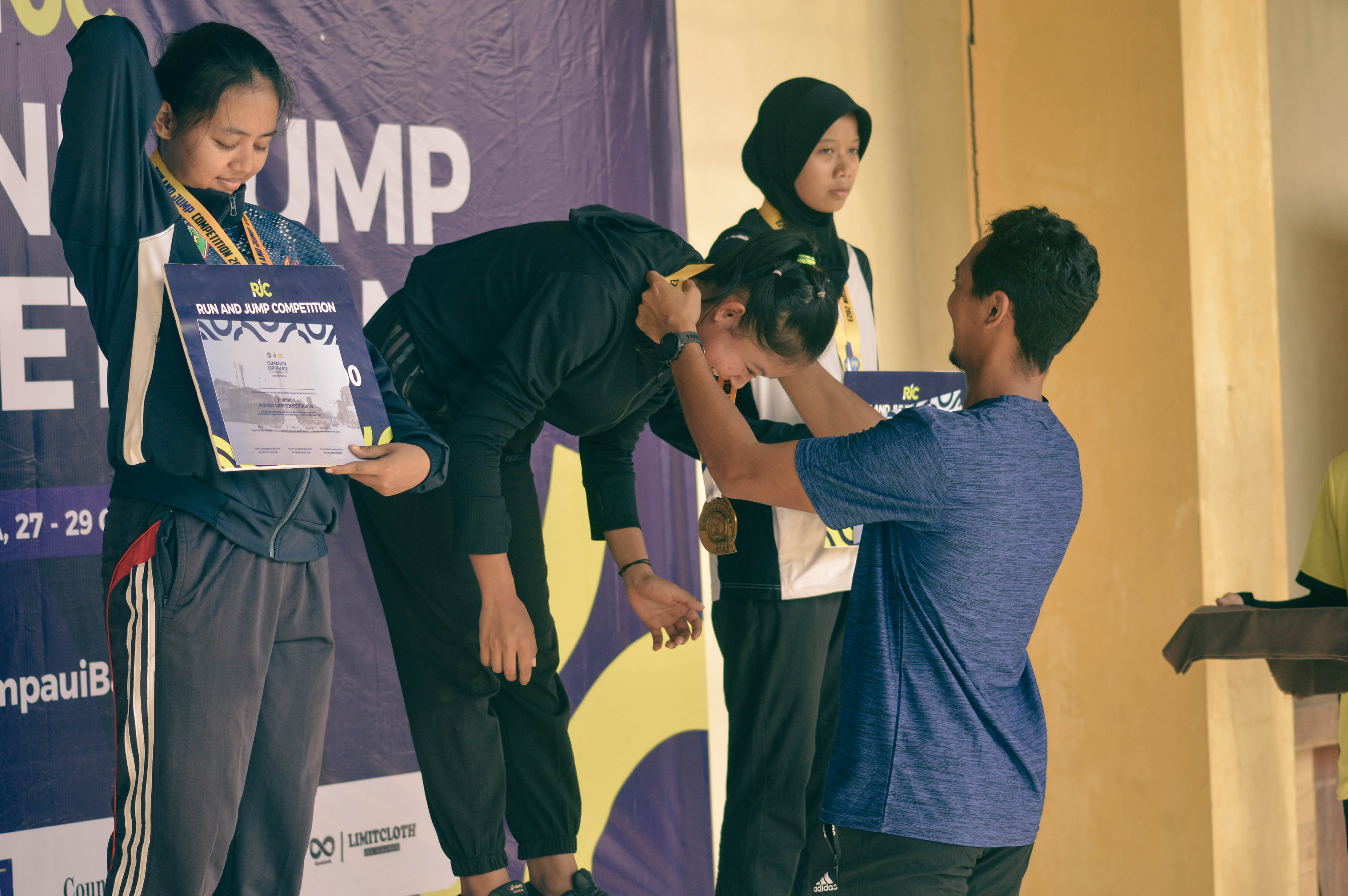 Foto Run & Jump Competition UNY Open 2023