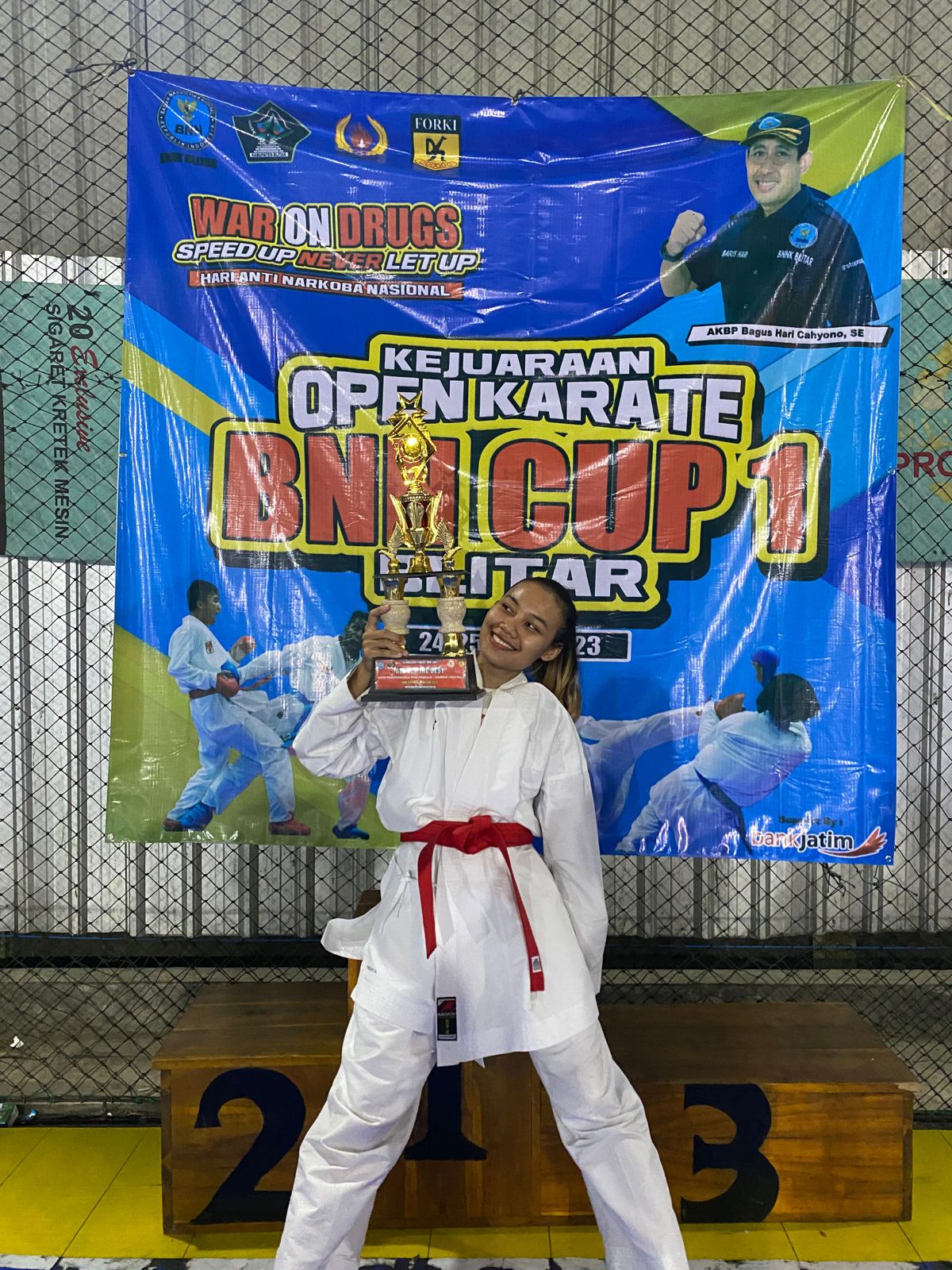 Foto Kejuaraan Open Karate BNN Cup I