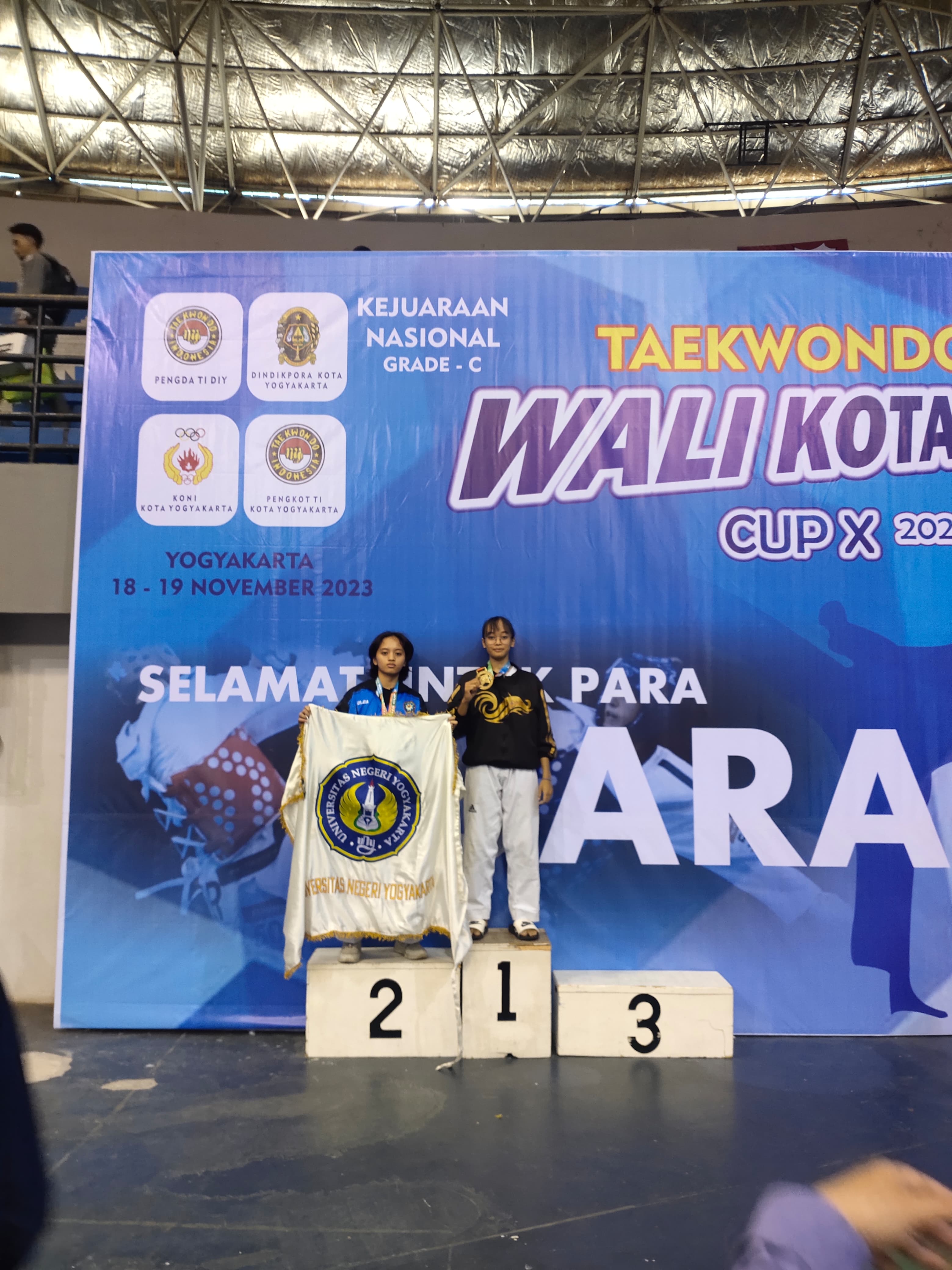 Foto Kejuaraan Nasional Taekwondo Walikota Cup X Yogyakarta 2023