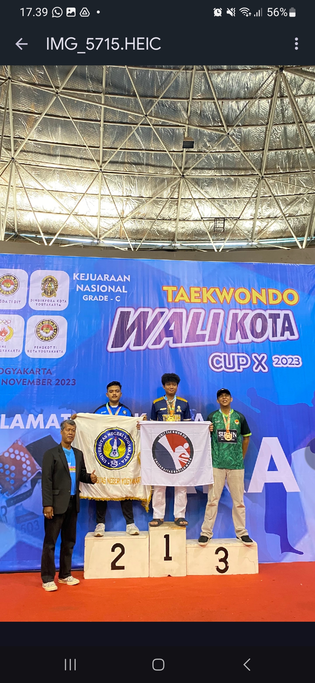 Foto Kejuaraan Taekwondo Nasional Walikota Cup X 2023