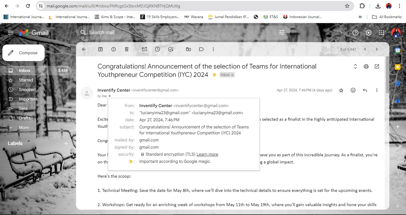 Foto International Youthpreneur Competition (IYC) 2024