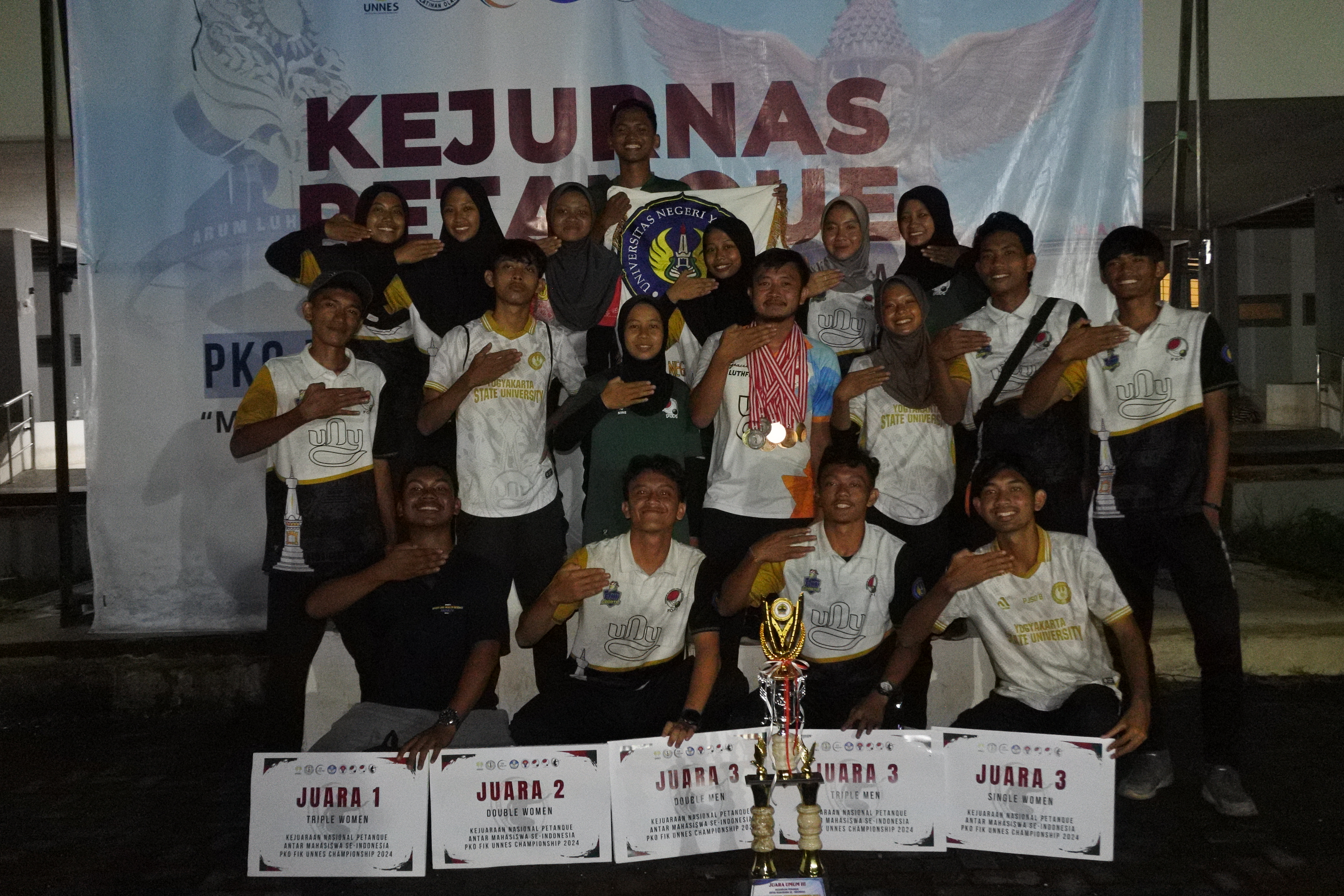 Foto Kejuaraan nasional Petanque antar mahasiswa se-Indonesia