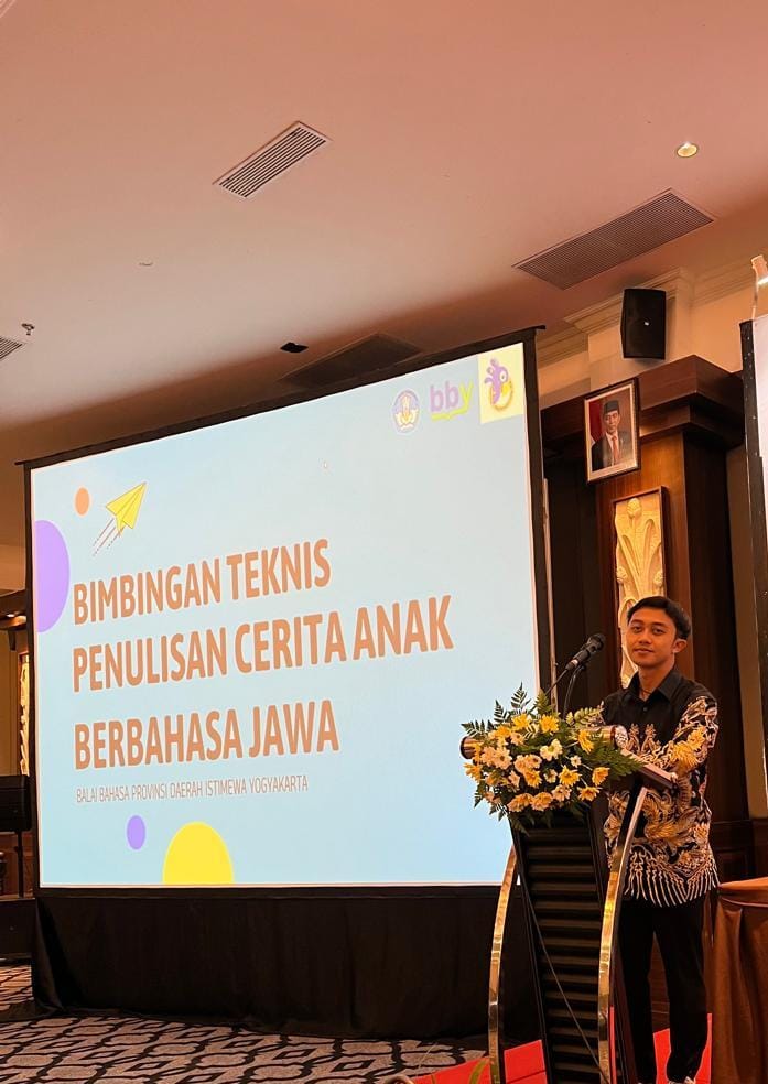 Foto Bimbingan Teknis Pemenang Penulisan Cerita Anak Berbahasa Jawa Balai Bahasa Provinsi Yogyakarta 2024